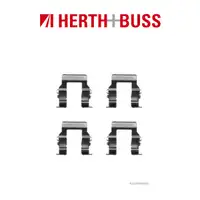 HERTH+BUSS Bremsen Bremsscheiben + Bel&auml;ge f&uuml;r MITSUBISHI LANCER VII EVO hinten