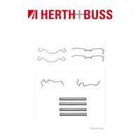 HERTH+BUSS JAKOPARTS Bremsbel&auml;ge Zubeh&ouml;rsatz DAIHATSU CUORE V L7 1.0 1.0 i vorne