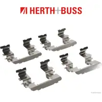 HERTH+BUSS JAKOPARTS Bremsbelag Zubeh&ouml;rsatz SUBARU FORESTER IMPREZA LEGACY vorne