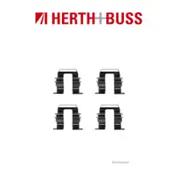 HERTH+BUSS JAKOPARTS Bremsbel&auml;ge Zubeh&ouml;rsatz SUBARU IMPREZA LEGACY I II hinten