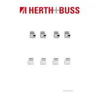 HERTH+BUSS Bremsen Bremsscheiben + Bel&auml;ge f&uuml;r KIA RETONA CE SPORTAGE K00 vorne