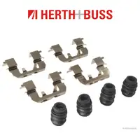 HERTH+BUSS Bremsscheiben + Bel&auml;ge f&uuml;r HYUNDAI i30 (PDE, PD) KIA CEED (CD) hinten