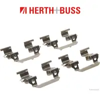 HERTH+BUSS Bremsen Kit Bremsscheiben + Bel&auml;ge f&uuml;r KIA PICANTO (TA) 1.0 1.2 vorne