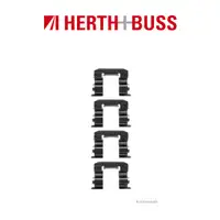 HERTH+BUSS Bremsen Kit Bremsscheiben + Bel&auml;ge f&uuml;r KIA JOICE 2.0 120/139 PS vorne