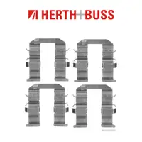 HERTH+BUSS Bremsen Bremsscheiben + Bel&auml;ge f&uuml;r HYUNDAI ix55 3.0 V6 CRDi hinten
