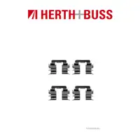 HERTH+BUSS Bremsen Bremsscheiben + Bremsbel&auml;ge f&uuml;r NISSAN MICRA II (K11) vorne