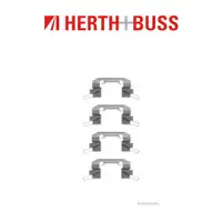 HERTH+BUSS JAKOPARTS Bremsbel&auml;ge Zubeh&ouml;rsatz NISSAN PATHFINDER 3 QASHQAI I vorne