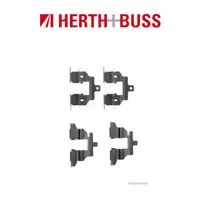 HERTH+BUSS Bremsen Bremsscheiben + Bel&auml;ge f&uuml;r NISSAN MURANO I Z50 3.5 4x4 hinten
