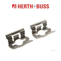 HERTH+BUSS Bremsscheiben + Bel&auml;ge f&uuml;r NISSAN NT 400 / CABSTAR ohne ABS hinten