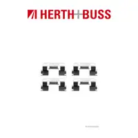 HERTH+BUSS JAKOPARTS Bremsbel&auml;ge Zubeh&ouml;rsatz TOYOTA COROLLA 1.4 D 1.4/1.6 VVT-i