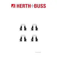 HERTH+BUSS Bremsen Bremsscheiben + Bremsbel&auml;ge f&uuml;r TOYOTA COROLLA (_E11_) hinten