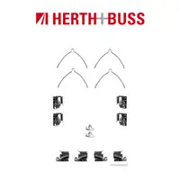 HERTH+BUSS JAKOPARTS Bremsbel&auml;ge Zubeh&ouml;rsatz TOYOTA AVENSIS (T22) CARINE E vorne