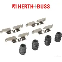 HERTH+BUSS Bremsen Bremsscheiben + Bel&auml;ge f&uuml;r TOYOTA AURIS E15 1.8 Hybrid hinten