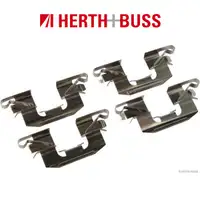 HERTH+BUSS Bremsen Bremsscheiben + Bel&auml;ge f&uuml;r MAZDA CX-7 (ER) CX-9 (TB) hinten