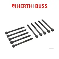 10x HERTH+BUSS JAKOPARTS Zylinderkopfschrauben f&uuml;r NISSAN MICRA JUKE QASHQAI 1.6