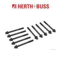 10x HERTH+BUSS JAKOPARTS Zylinderkopfschrauben MITSUBISHI COLT LANCER SPACE STAR