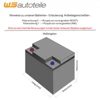PANTHER Autobatterie Batterie Starterbatterie POWER BLOCK 12V 45Ah 390A