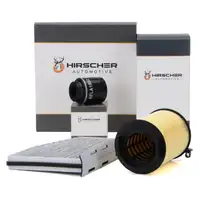 HIRSCHER Filterset AUDI A3 8P SEAT Leon SKODA Octavia II VW Golf 6 1.2 / 1.4 TSI