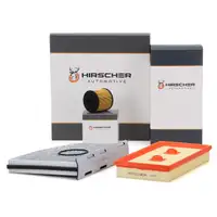 HIRSCHER Filterset AUDI A3 SKODA Octavia VW Golf 5 Passat Touran 1.6 FSI 115 PS