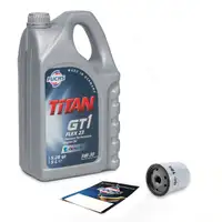 FUCHS Motor&ouml;l 5W30 5L dexos2 + &Ouml;lfilter 650104 f&uuml;r ASTRA G/H VECTRA B/C ZAFIRA A