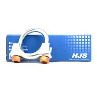 10x HJS Rohrschelle Rohrverbinder B&uuml;gelschelle Auspuff Abgasanlage M10 &Oslash; 47 mm