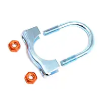 10x HJS Rohrschelle Rohrverbinder B&uuml;gelschelle Auspuff Abgasanlage M10 &Oslash; 47 mm
