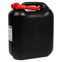 H&Uuml;NERSDORFF 813500 Kanister Benzinkanister Reservekanister 20 L Schwarz