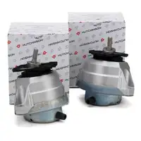 2x HUTCHINSON Motorlager Gummilager f&uuml;r BMW 5er E60 + 5er E61 TOURING 520d vorne