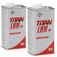 2x 1L 1 Liter PENTOSIN Hydraulik&ouml;l Zentralhydraulik&ouml;l LHM+