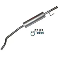 IMASAF Mittelschalld&auml;mpfer + Anbausatz f&uuml;r OPEL CORSA B 1.0i 12V 54 PS X10XE