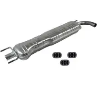 IMASAF Mittelschalld&auml;mpfer + Anbausatz f&uuml;r OPEL ZAFIRA B 1.6 CNG 94 PS Z16YNG