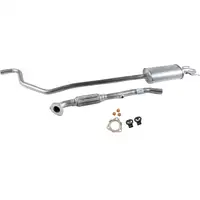 IMASAF Mittelschalld&auml;mpfer + Anbausatz OPEL CORSA D 1.0 60/65 PS Z10XEP A10XEP