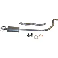 IMASAF Mittelschalld&auml;mpfer + Rohrleitung + Anbausatz OPEL CORSA D 1.4 + 1.4 LPG