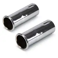 2x IMASAF Endrohrblende CHROM MERCEDES PAGODE W113 S-KLASSE W108 W109