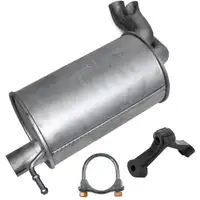 IMASAF Endschalld&auml;mpfer + Anbausatz f&uuml;r FORD GALAXY SEAT ALHAMBRA VW SHARAN TDI