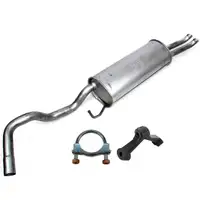 IMASAF Endschalld&auml;mpfer + Anbausatz SEAT TOLEDO SKODA OCTAVIA VW BORA 1.6 1.9SDI