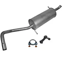 IMASAF Endschalld&auml;mpfer + Anbausatz SEAT CORDOBA SKODA FABIA VW POLO 1.4 / 16V