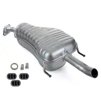 IMASAF Endschalld&auml;mpfer + Anbausatz OPEL ZAFIRA A 1.6 / 1.8 / 2.2 16V 101-147 PS