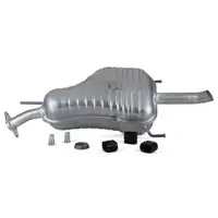 IMASAF Endschalld&auml;mpfer + Anbausatz OPEL ZAFIRA A 1.6 / 1.8 / 2.2 16V 101-147 PS