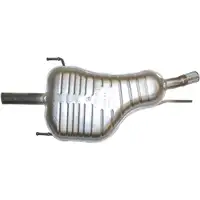 IMASAF Endschalld&auml;mpfer + Anbausatz OPEL ASTRA G CC 1.6/16V 1.8 16V 84-125 PS