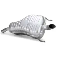 IMASAF Endschalld&auml;mpfer + Anbausatz OPEL ZAFIRA B 1.6 + 1.8 + 2.2 115/140/150 PS