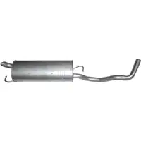 IMASAF Endschalld&auml;mpfer + Anbausatz f&uuml;r SEAT LEON (1M1) VW GOLF IV 1.4 16V 75 PS