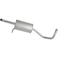 IMASAF Endschalld&auml;mpfer + Anbausatz SEAT IBIZA SKODA FABIA VW POLO 1.2 + 1.2 12V