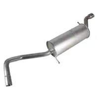 IMASAF Endschalld&auml;mpfer + Anbausatz AUDI A1 8X VW POLO 6R 6C 1.2 TSI 86-105 PS
