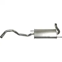IMASAF Endschalld&auml;mpfer + Anbausatz VW POLO (6N1 6N2) 1.0 + 1.3 + 1.4 45-75 PS