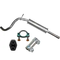 IMASAF Mittelschalld&auml;mpfer + Anbausatz SEAT AROSA VW LUPO 1.0 50 PS + 1.4 60 PS