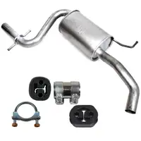 IMASAF Mittelschalld&auml;mpfer + Anbausatz VW TOURAN (1T1, 1T2) 1.4 FSI + 2.0 FSI