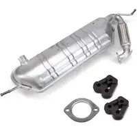 IMASAF Endschalld&auml;mpfer + Anbausatz SMART FORTWO (451) 1.0 61 / 71 PS ab 2007
