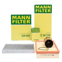 MANN Inspektionskit Filterpaket f&uuml;r AUDI Q7 (4LB) 3.0 TDI quattro 204/240/245 PS