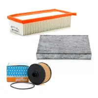 Inspektionskit Filterpaket Filterset f&uuml;r DACIA DOKKER + LODGY 1.2 TCe 114/115 PS